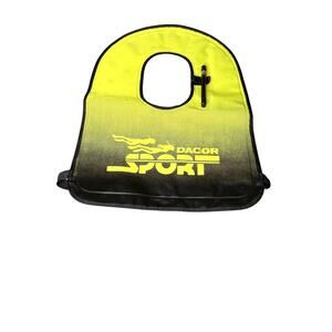 Dacor snorkeling vest yellow 24" X 19" adjustable strap